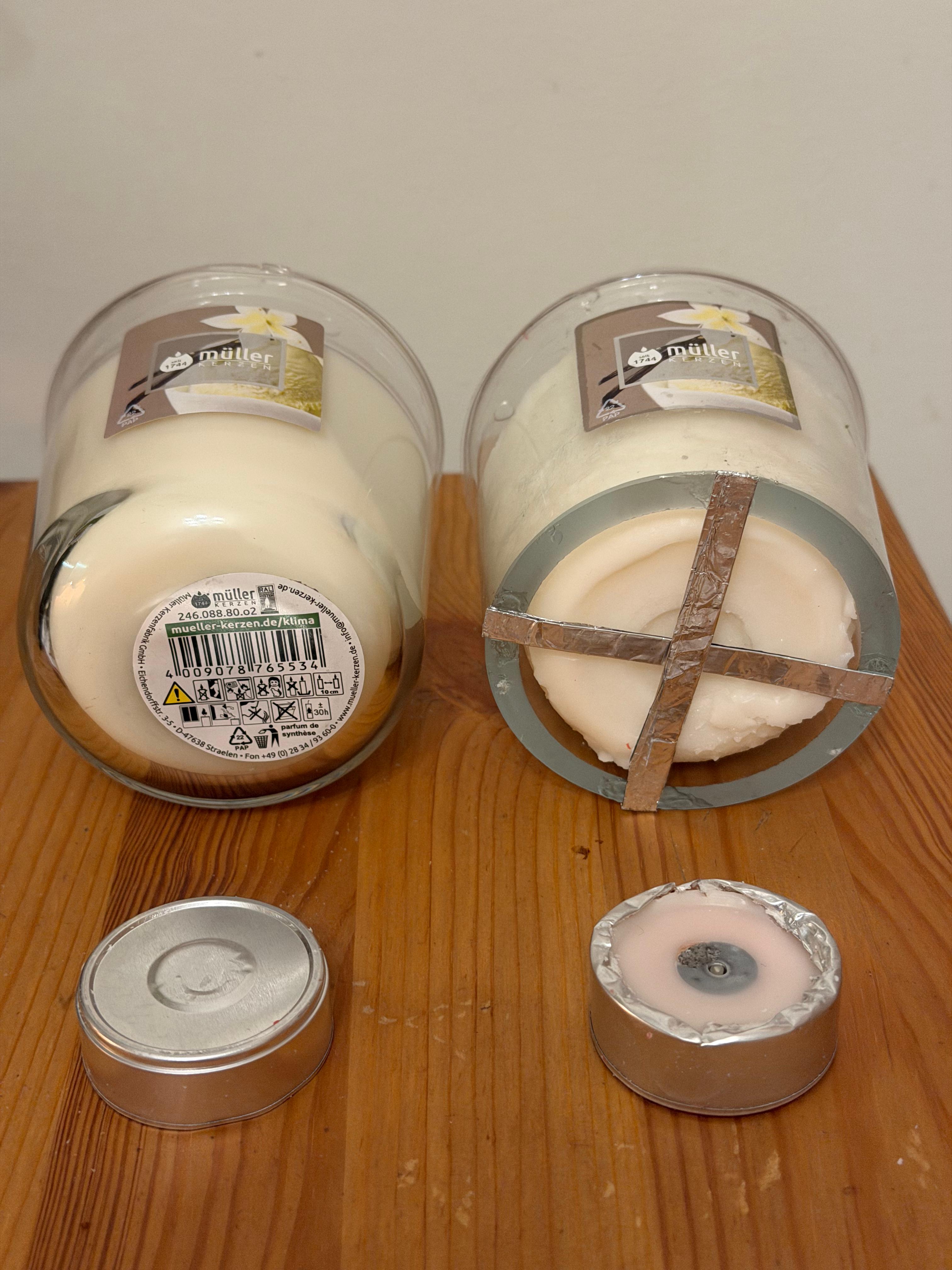 Jar candle on ReGen system