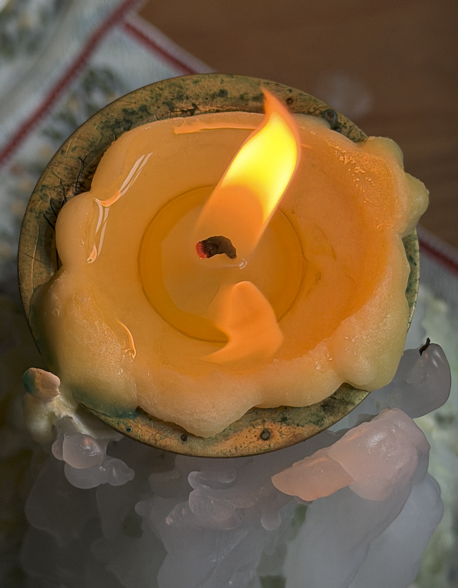 Wax left behind example 2